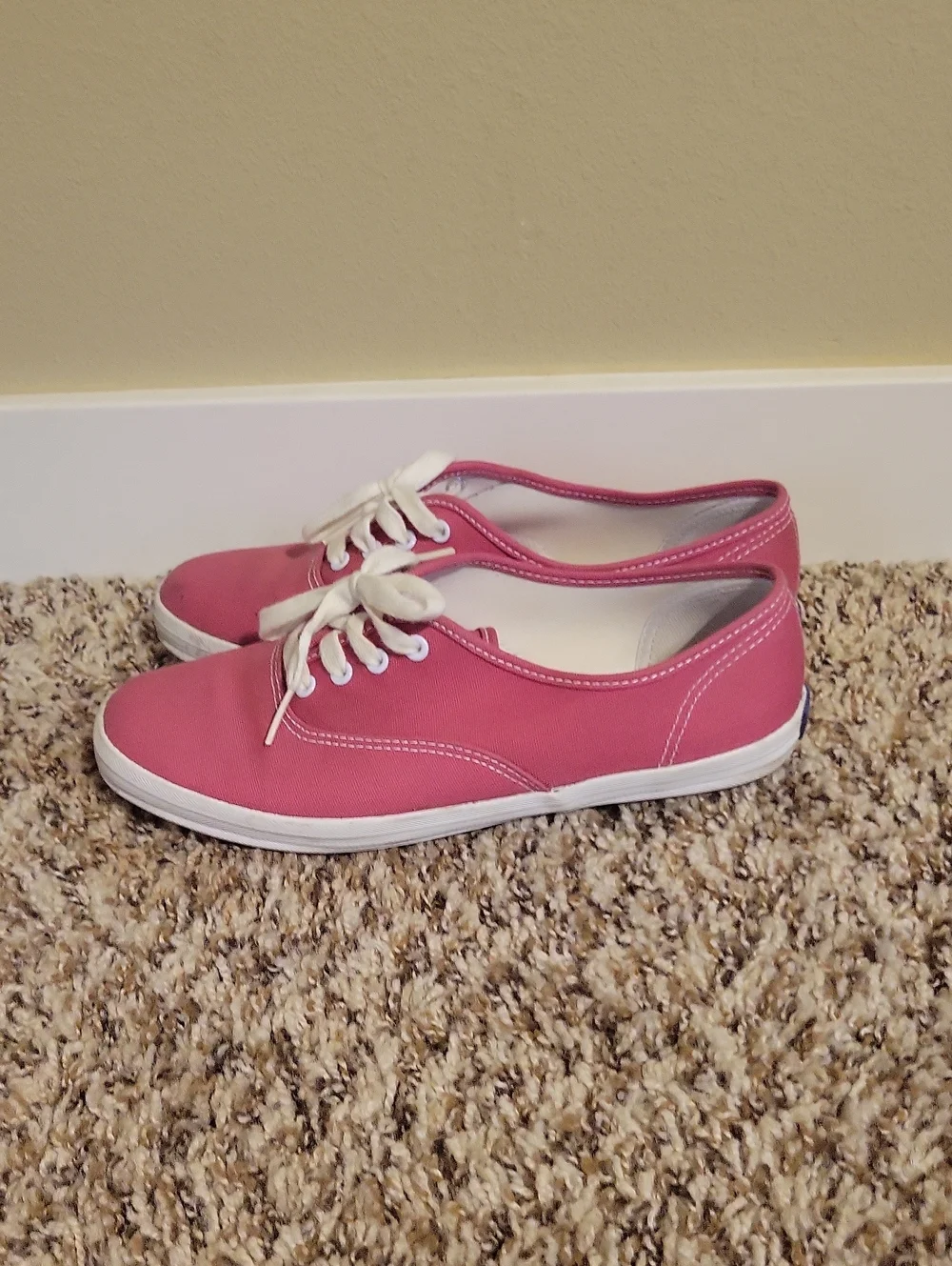 Pink Canvas Keds
